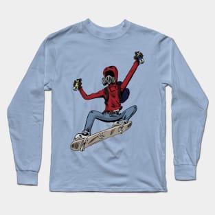 Graffiti Man Long Sleeve T-Shirt